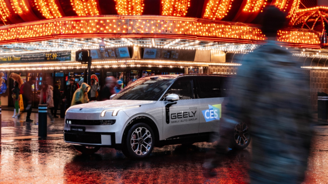 Geely apresenta sistema de direção assistida de ponta na CES 2026