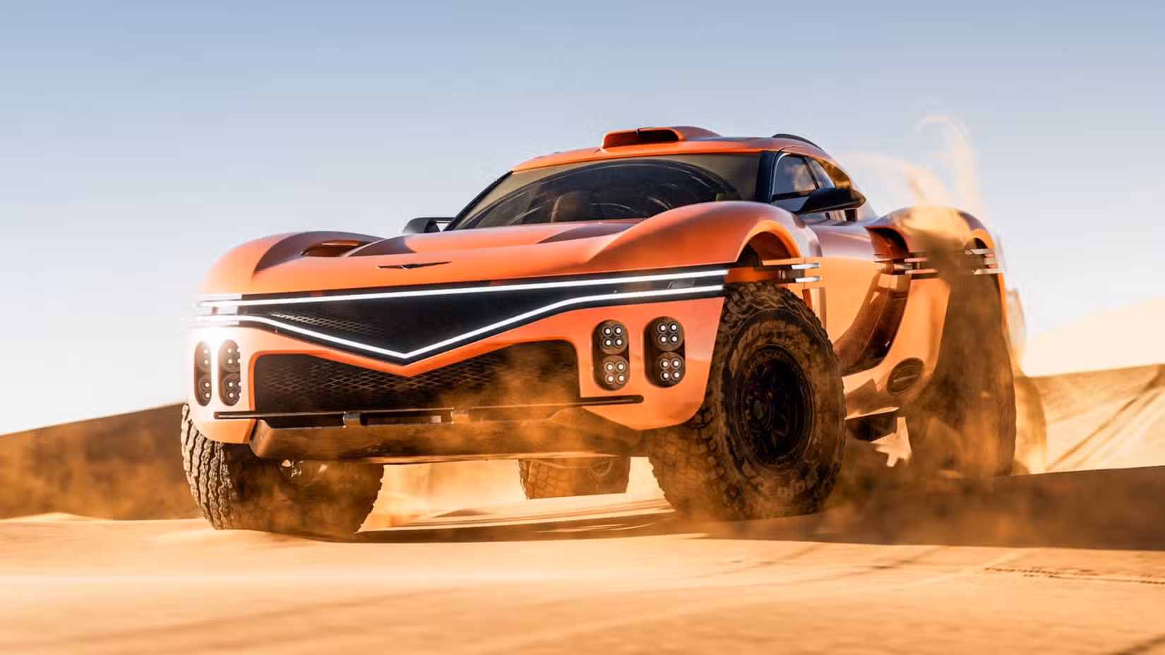 Genesis X Scorpio Concept impressiona com 1.100 cv e visual digno de filme
