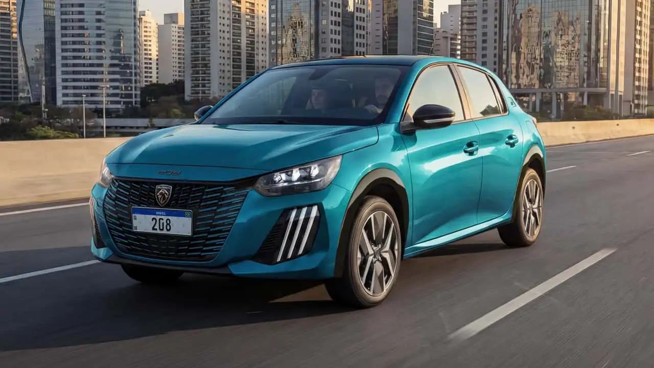Peugeot 208 2027 estreia sistema híbrido leve na versão Allure