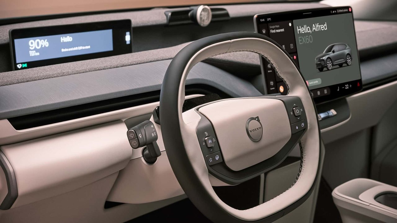 Volvo EX60 estreia e eleva o padrão tecnológico da indústria automotiva