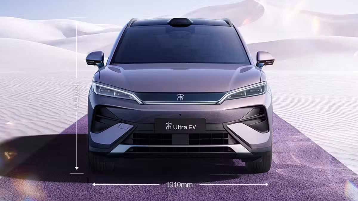 Novo BYD Song Ultra chega com autonomia de 710 km na China