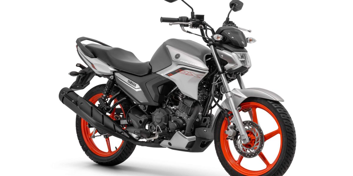 Yamaha Factor 2026 ganha visual renovado com cinza exclusivo e rodas vermelhas