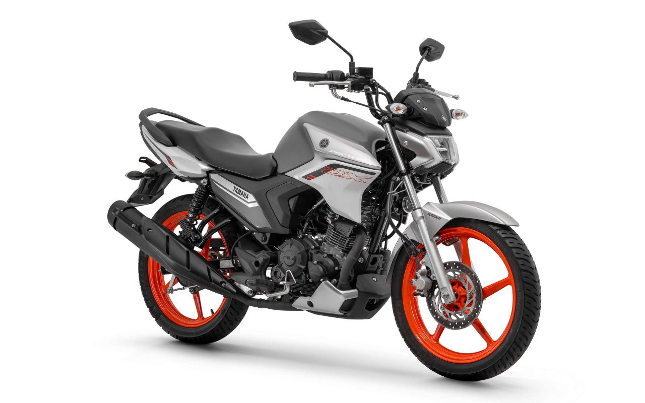 Yamaha Factor 2026 ganha visual renovado com cinza exclusivo e rodas vermelhas