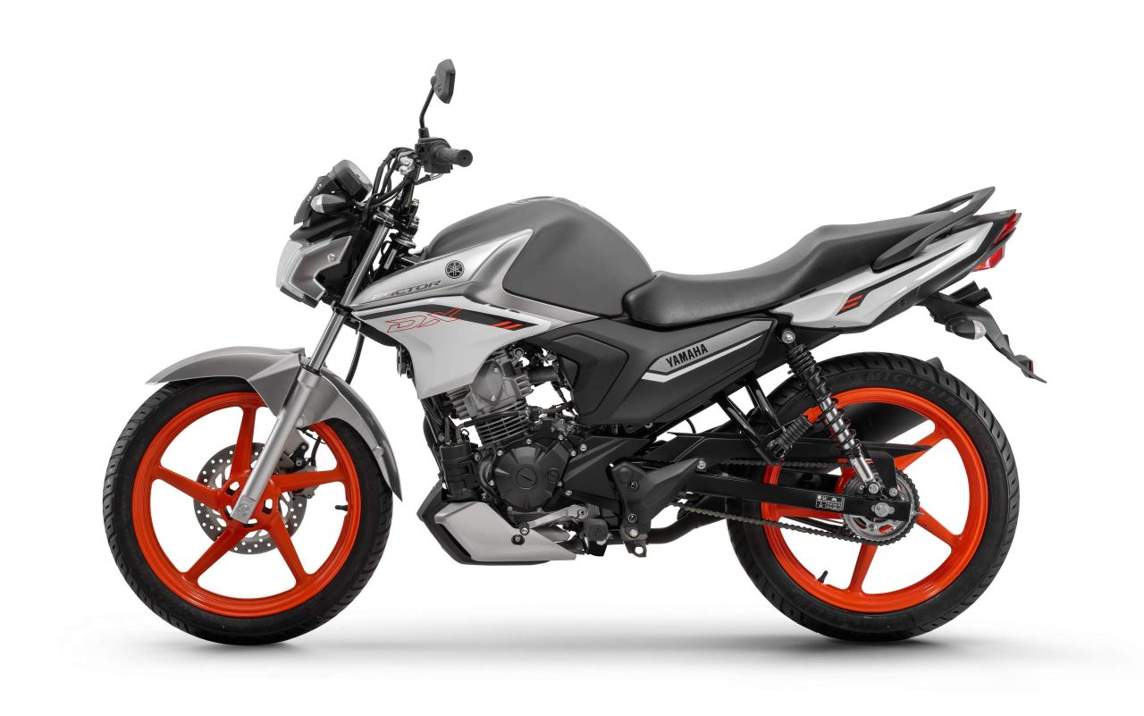 Yamaha Factor 2026 ganha visual renovado com cinza exclusivo e rodas vermelhas