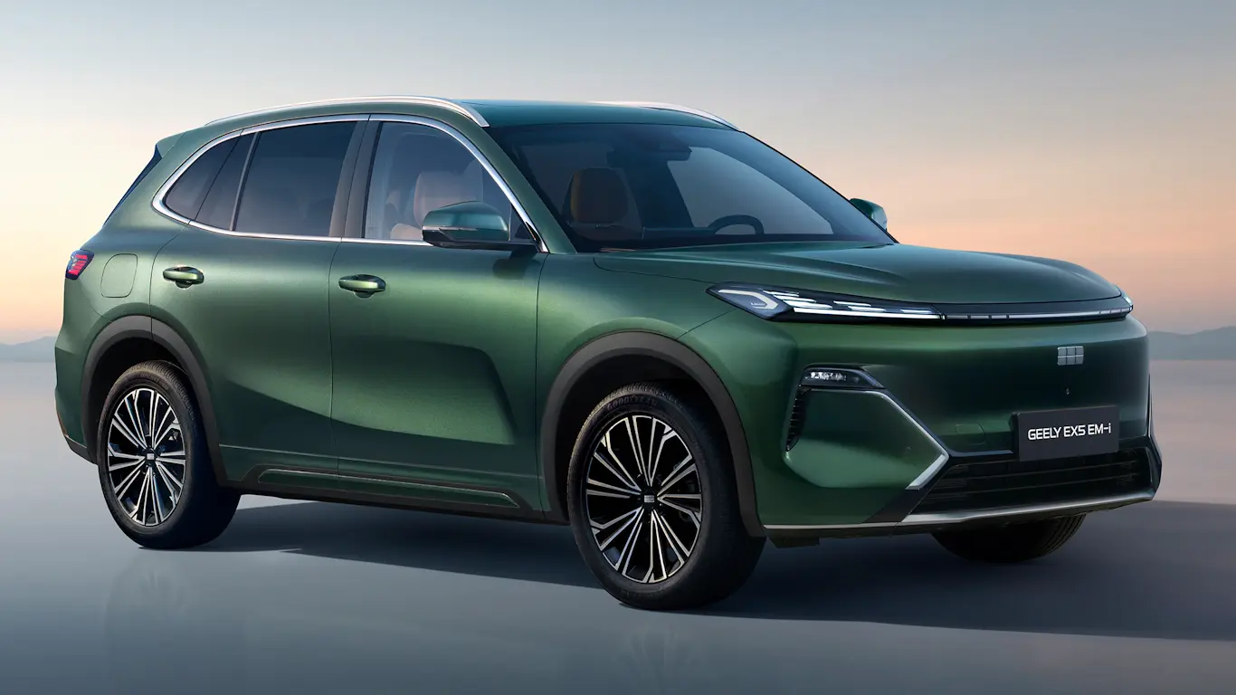 Geely EX5 encara -25 °C e mantém 92% de eficiência com bateria de alumínio