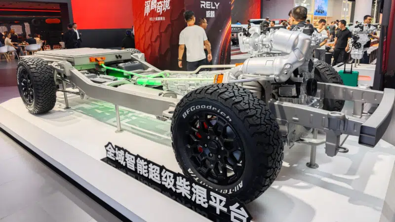 Chery vai lançar na Austrália a primeira picape híbrida plug-in movida a diesel
