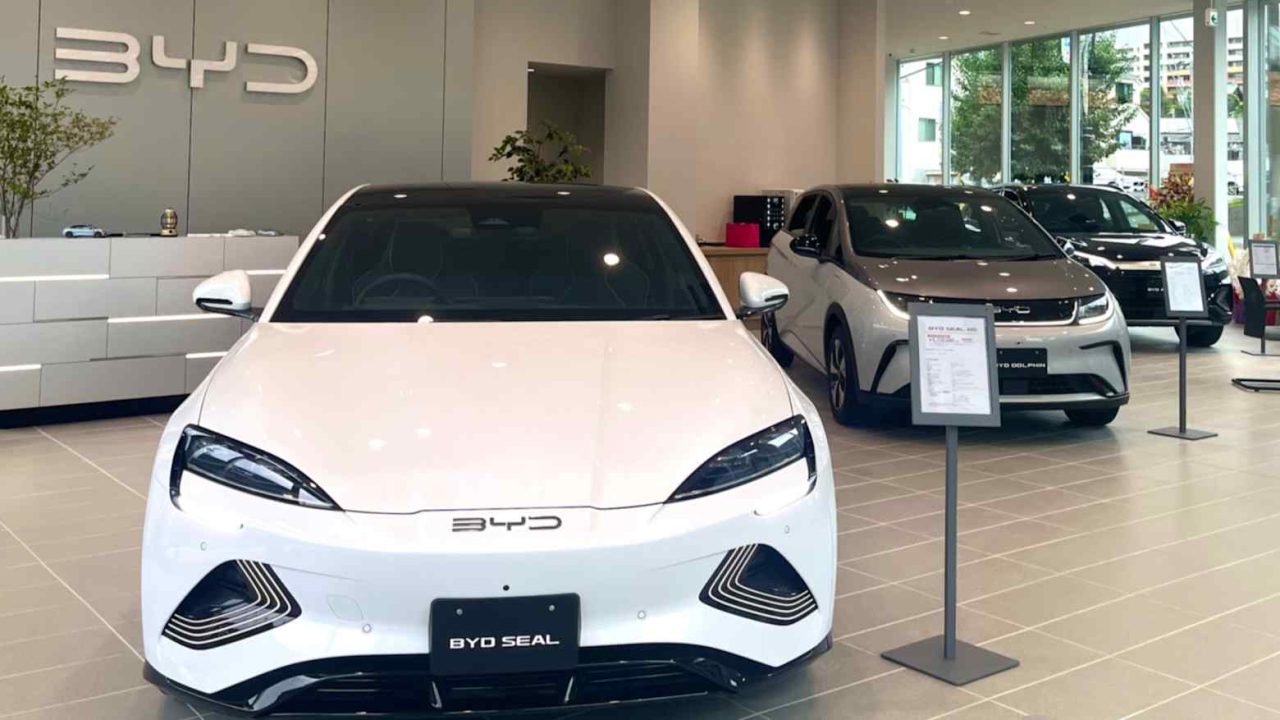 BYD planeja rede de mini-concessionárias para expandir presença no Japão