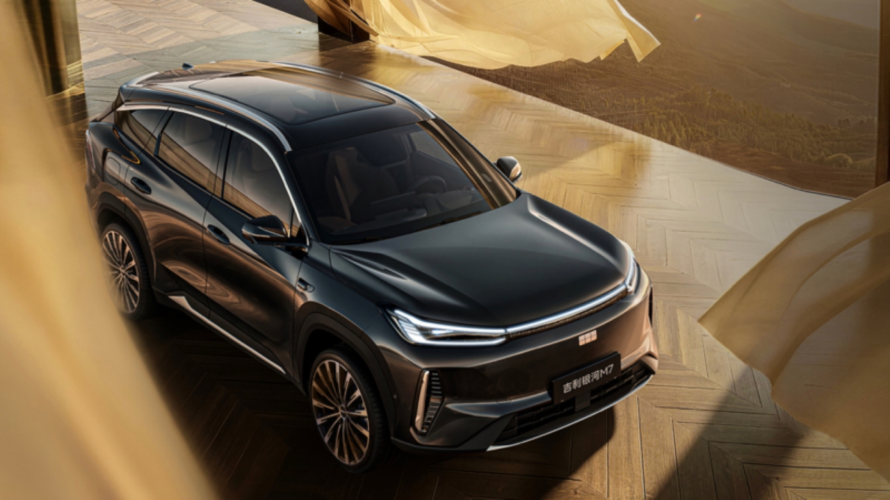 Novo Geely Galaxy M7 chega ao mercado chinês com média de 3,35 L/100 km