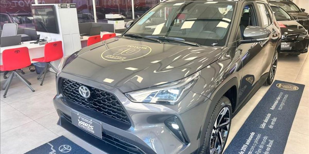 Toyota Yaris Cross cresce e deixa o CAOA Chery Tiggo 5X para trás em abril