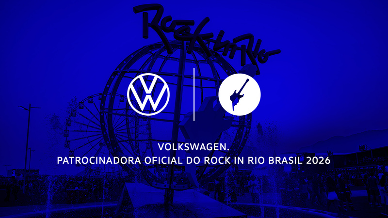 Volkswagen fecha parceria e será patrocinadora do Rock in Rio 2026