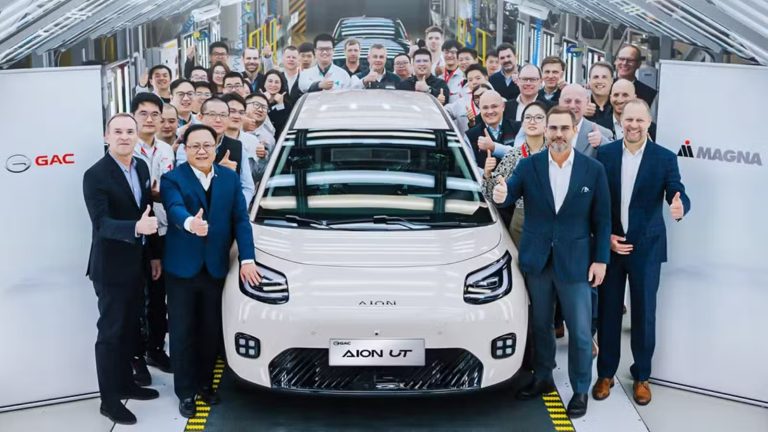 GAC amplia presença europeia com produção de elétricos e lança Aion UT na Áustria