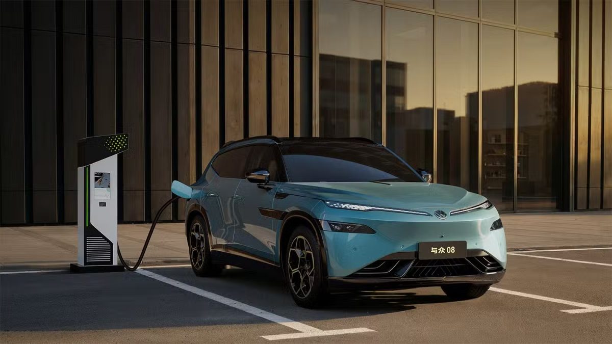 Novo Volkswagen ID. UNYX 08 estreia na China no dia 16 de abril