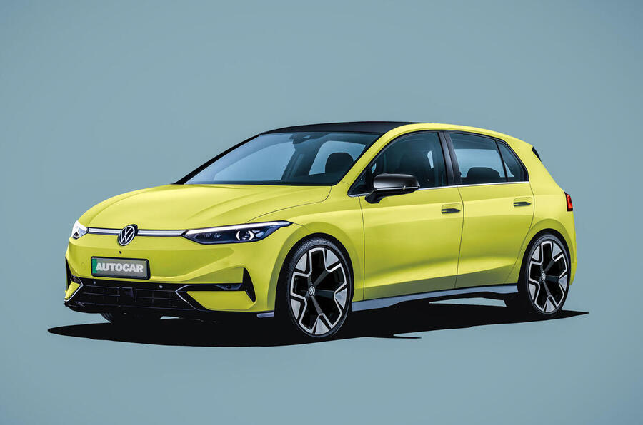 Volkswagen revela teaser da 9ª geração do Golf, prevista para 2028