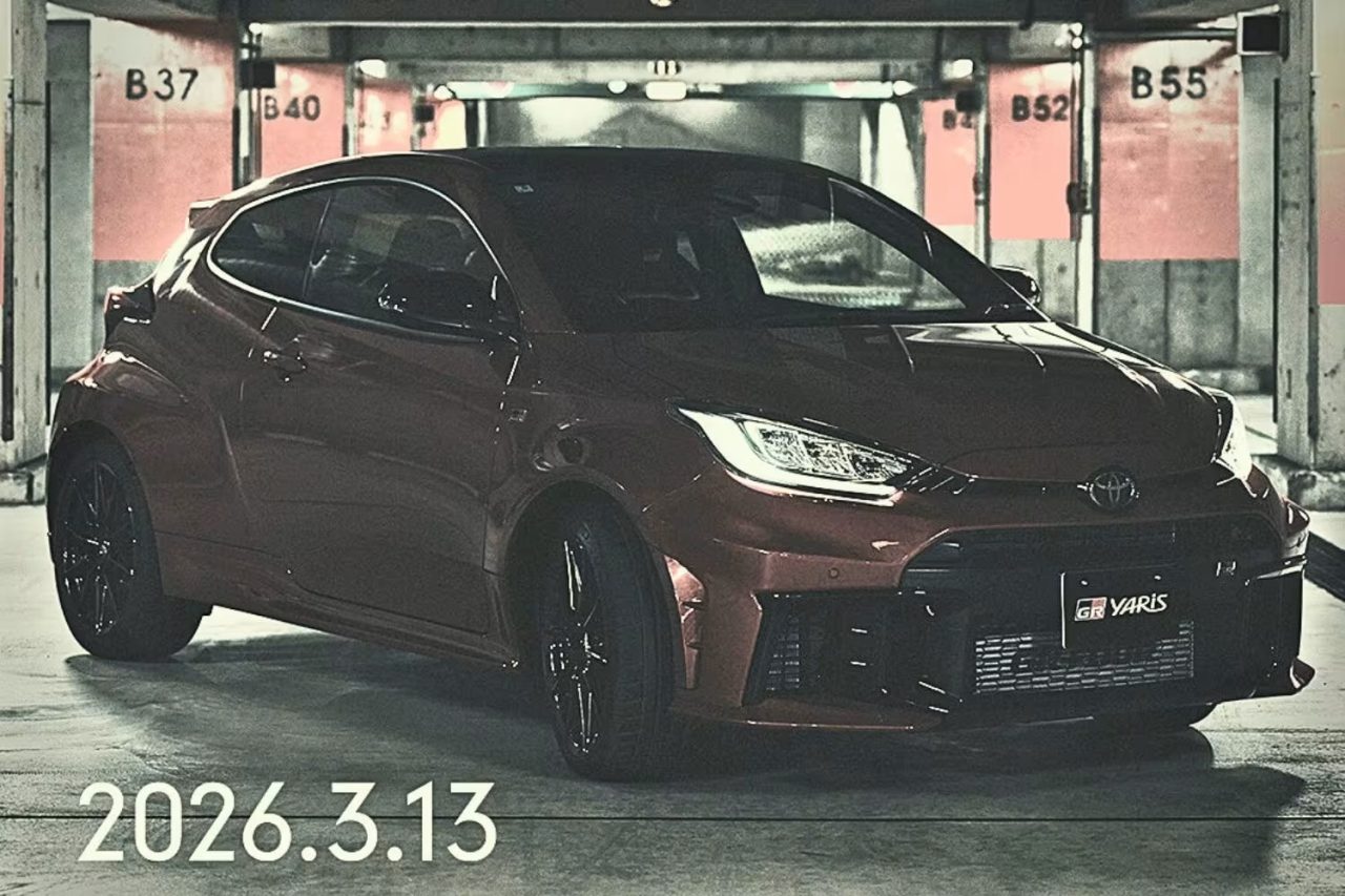 Toyota divulga teaser do GR Yaris com novo câmbio automático