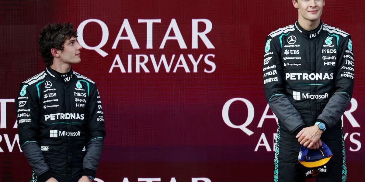 Mercedes domina o GP da Austrália com vitória de Russell e pódio de Antonelli