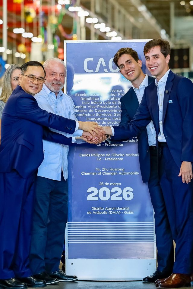 Nova fábrica da Changan Auto começa a operar oficialmente em Anápolis