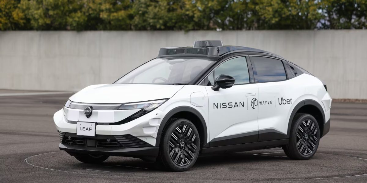 Nissan, Uber e Wayve anunciam plano de táxis autônomos em Tóquio