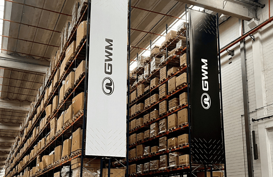 GWM aumenta estoque no Brasil e alcança 98% de disponibilidade de peças