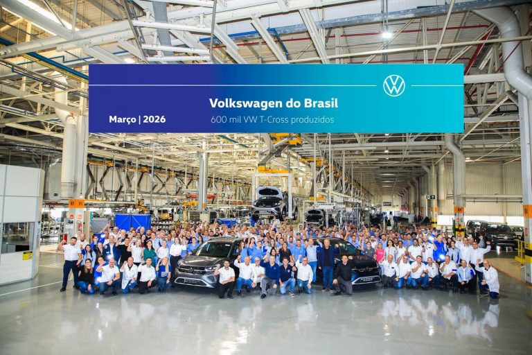 Volkswagen T-Cross atinge 600 mil unidades produzidas no país