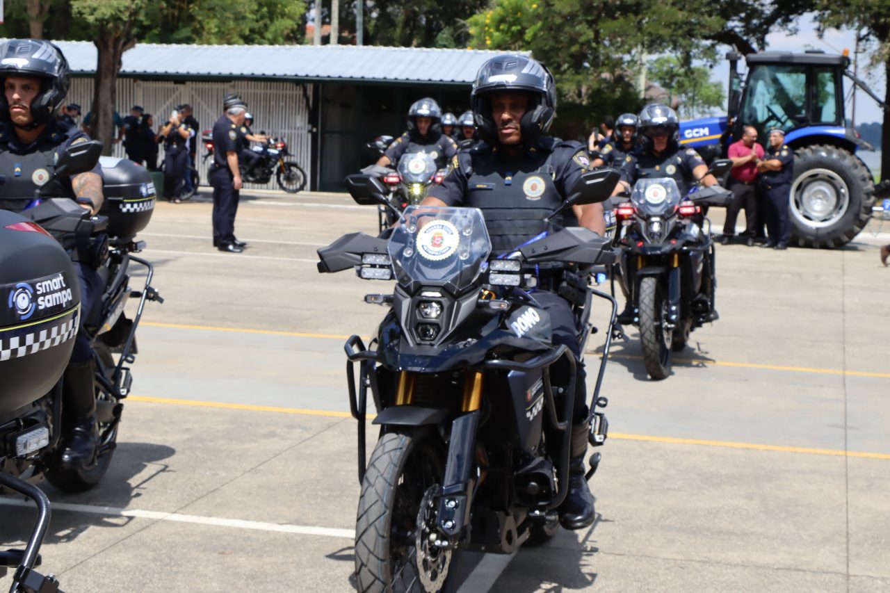 Frota da Guarda Civil Metropolitana de SP ganha motos Suzuki