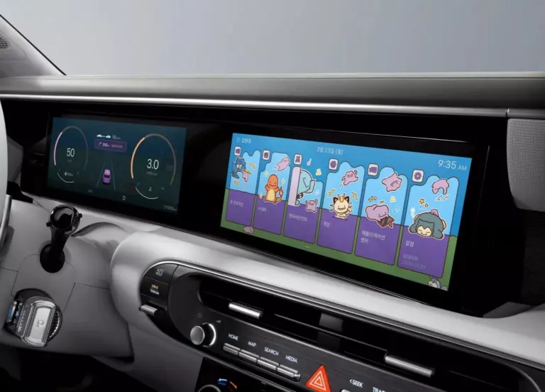 Carros da Hyundai ganham temas de Pokémon e animação do Pikachu no painel