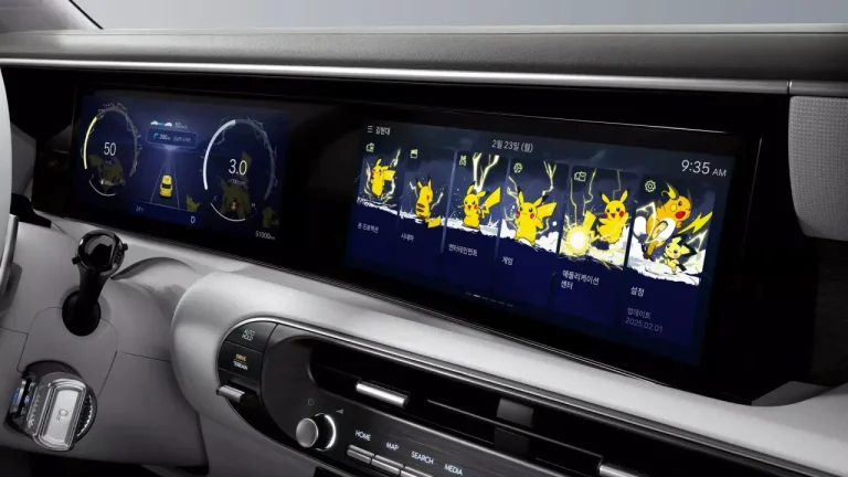 Carros da Hyundai ganham temas de Pokémon e animação do Pikachu no painel