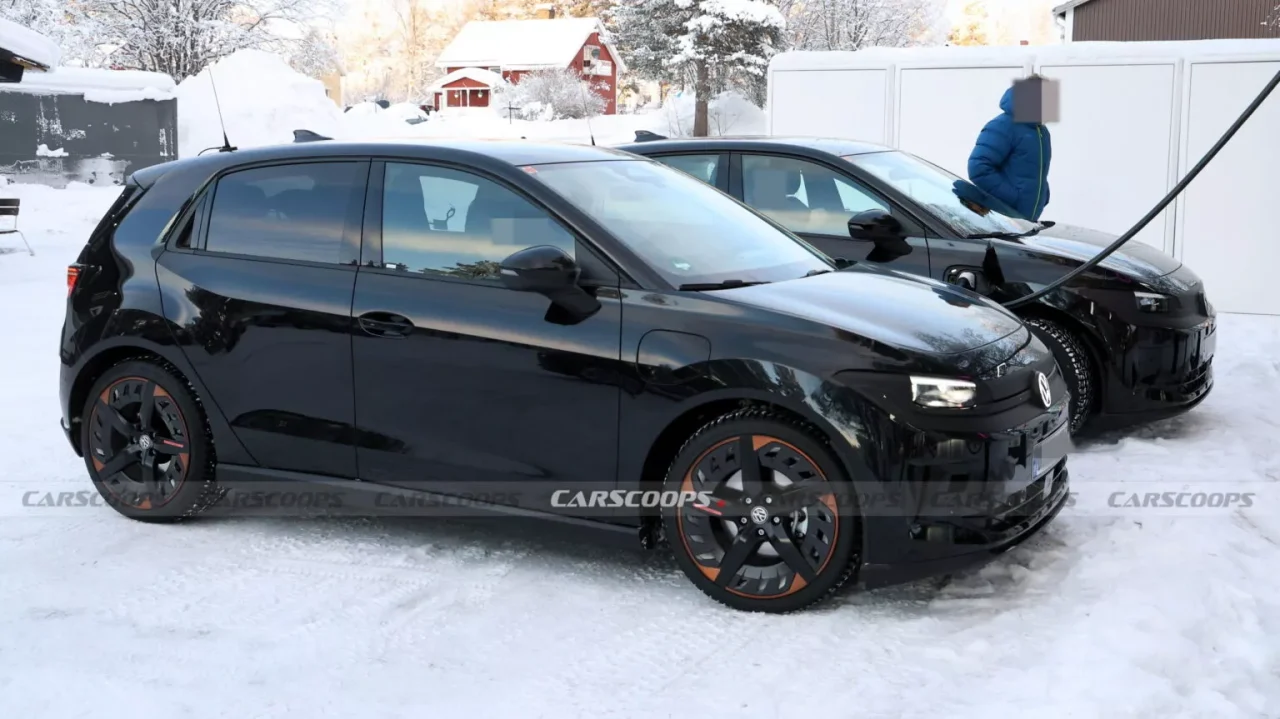 Flagra revela Volkswagen ID. Polo com pouca camuflagem pela primeira vez