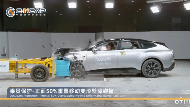 Audi E5 Sportback alcança classificação máxima em segurança no C-NCAP