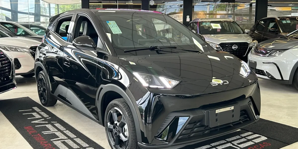 BYD Dolphin Mini dispara 26,2% em março, entra no top 10 e mira novo recorde