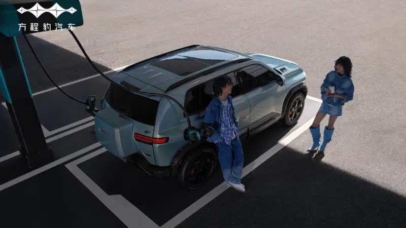 SUVs elétricos Fang Cheng Bao Ti3 e Ti7 surgem atualizados com recarga ultrarrápida