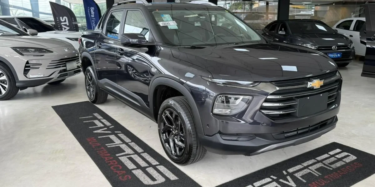 Chevrolet Montana Premier 2026 tem desconto de quase R$ 23 mil para CNPJ em março