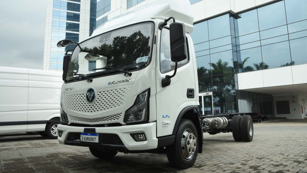 Foton estreia linha de comerciais elétricos no Brasil com preços a partir de R$ 235 mil