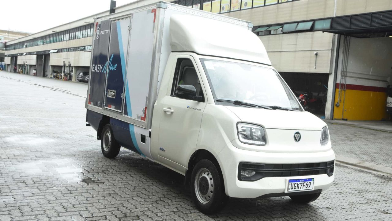 Foton estreia linha de comerciais elétricos no Brasil com preços a partir de R$ 235 mil