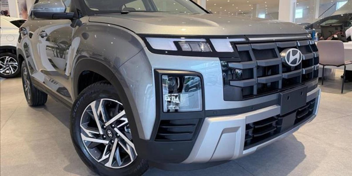 Hyundai Creta Platinum 2027 fica R$ 37.200,00 mais barato para PcD em abril
