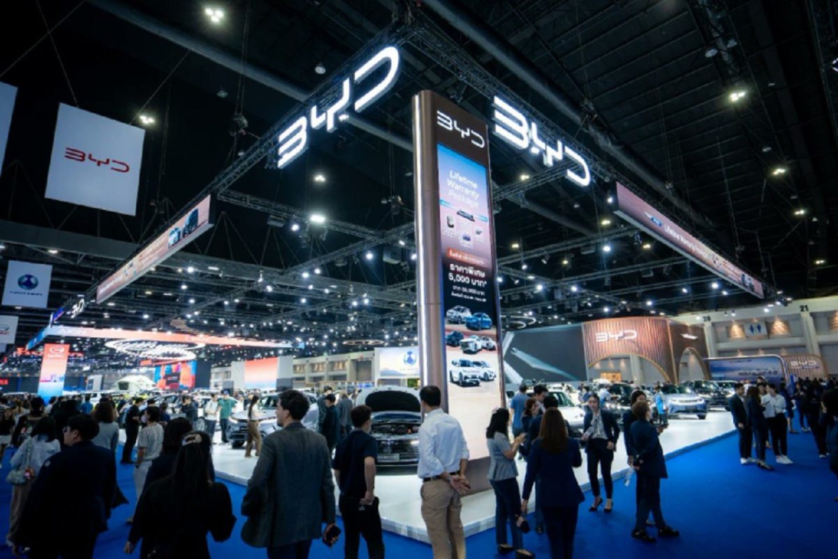 BYD acelera expansão na Tailândia com DENZA e quatro novos veículos