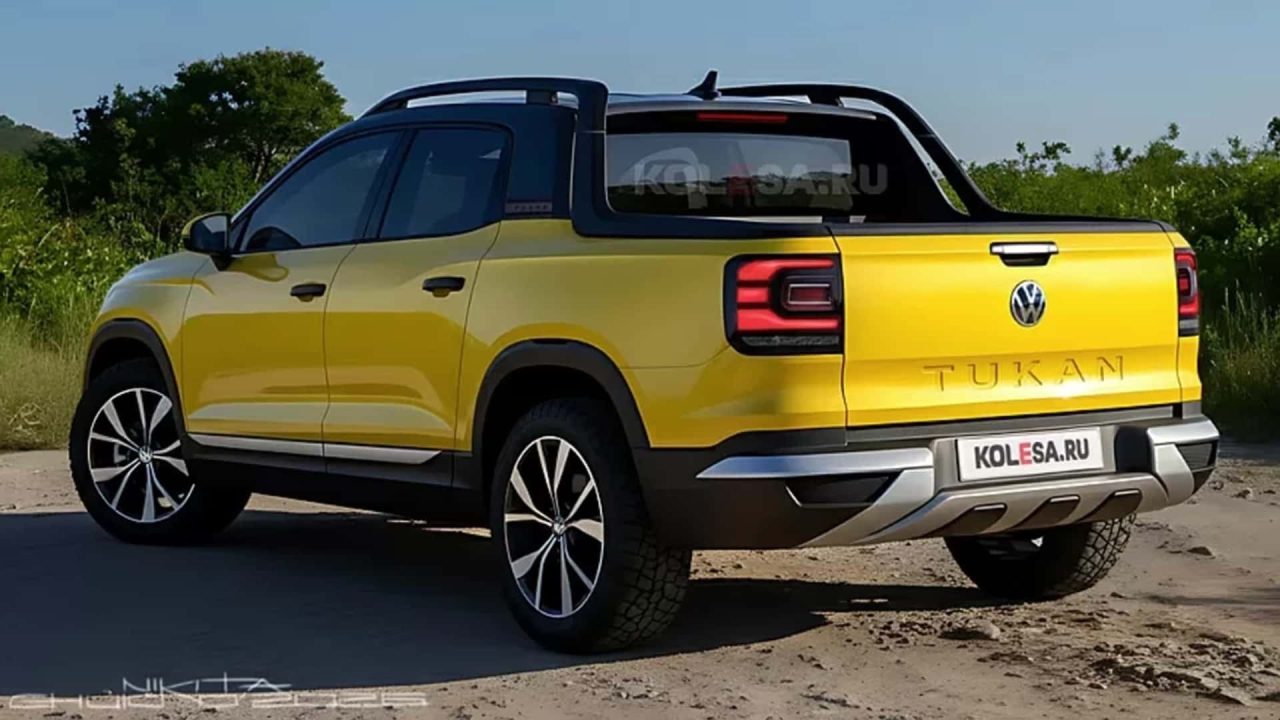 VW prepara Tukan 2027 para substituir a Saveiro com tecnologia híbrida-leve
