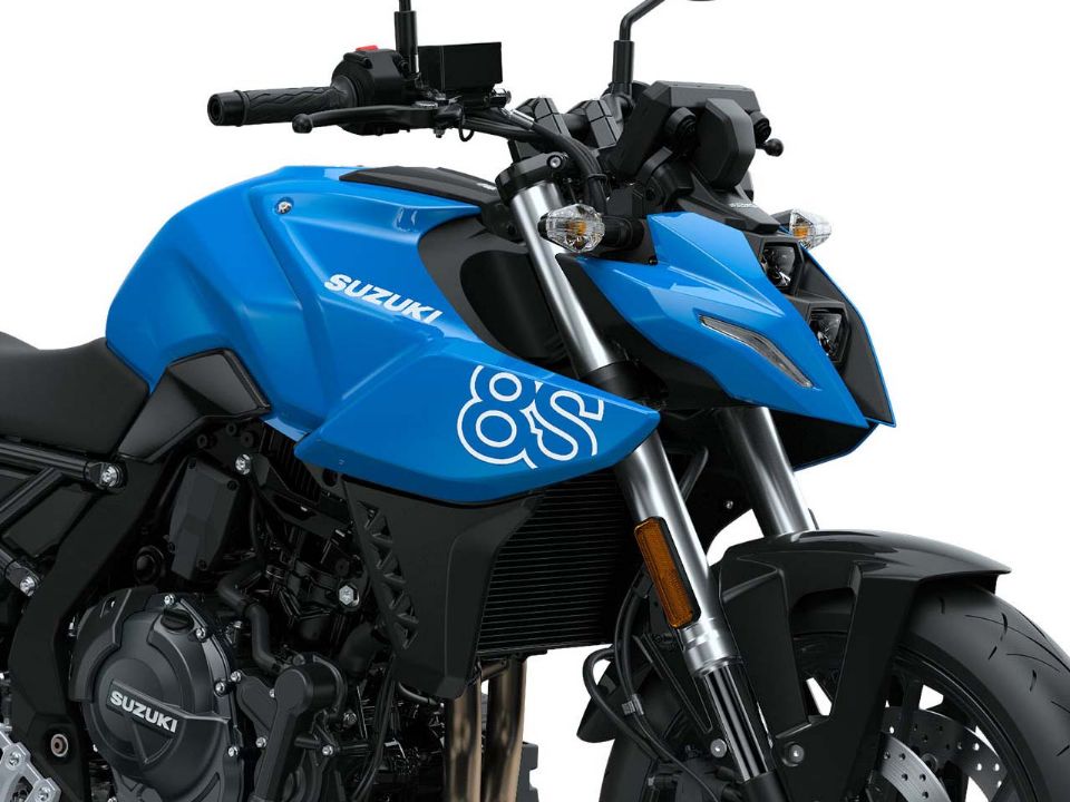Suzuki GSX-8S 2026 ganha novas opções de pintura