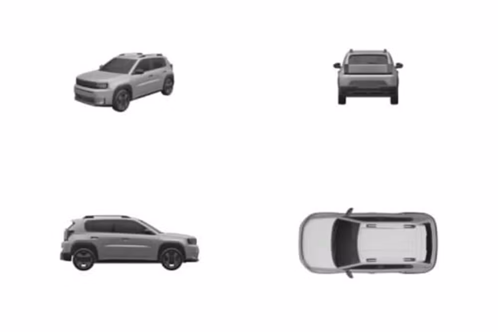 Novo Fiat Argo é registrado no Brasil com visual inspirado no Grande Panda