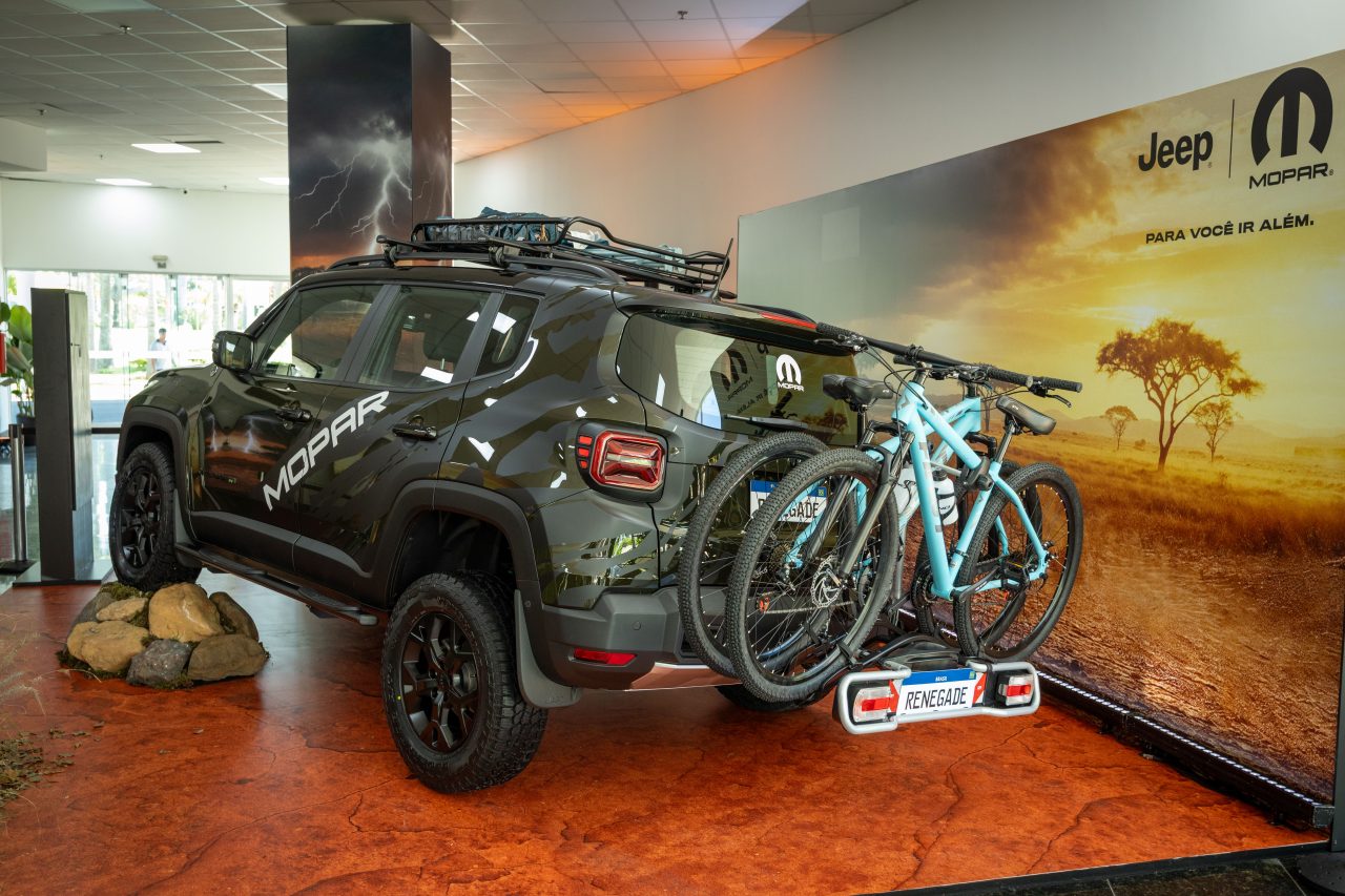 Jeep Renegade ganha pacote inédito de acessórios originais da Mopar