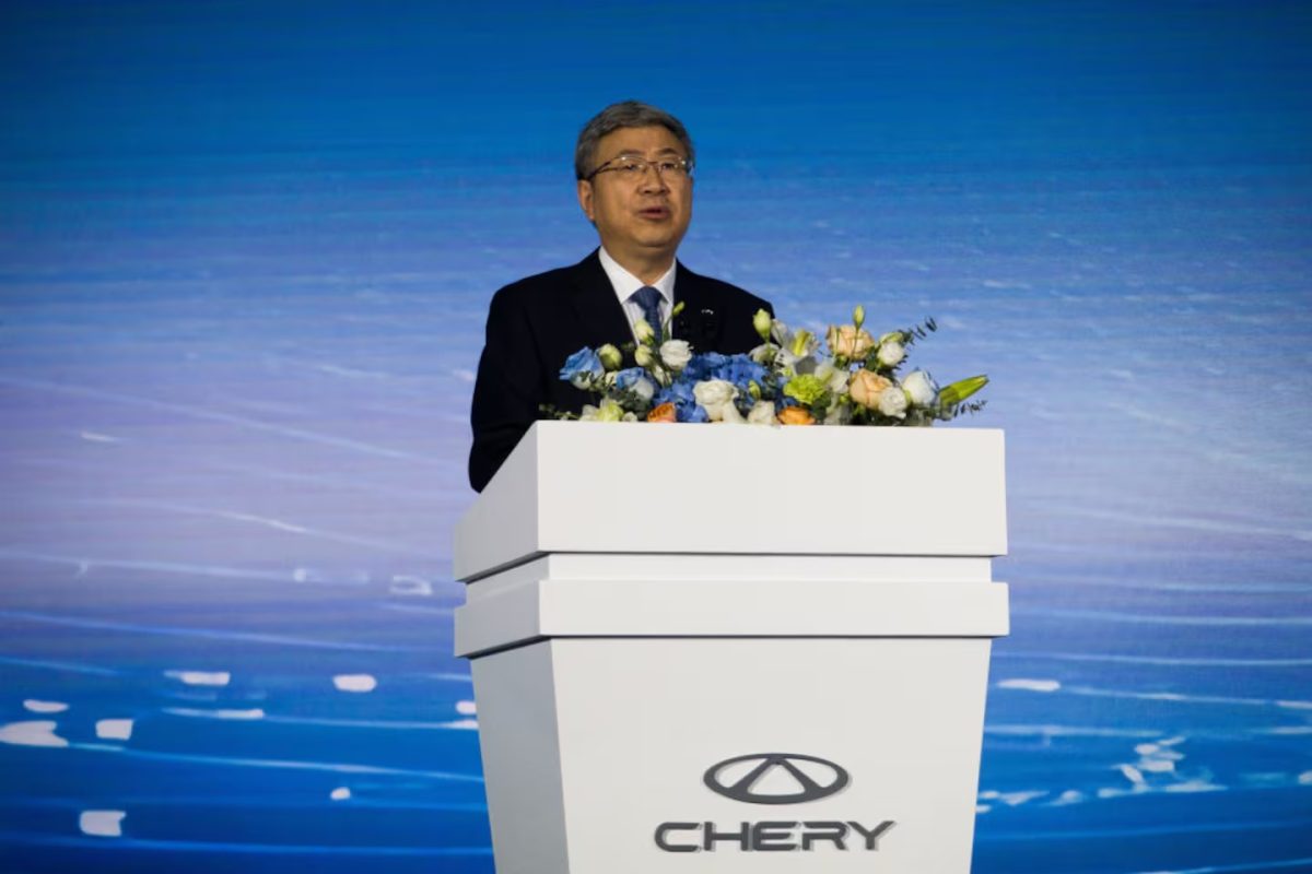 Chery mira expansão global e se inspira em Toyota e Tesla