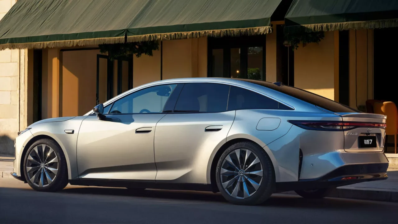 Toyota bZ7 registra 3.100 pedidos em apenas uma hora na China
