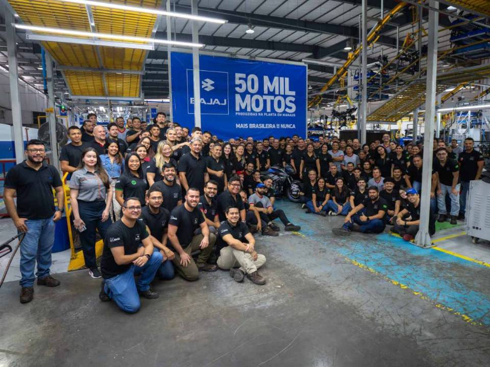 Produção da Bajaj no Brasil chega a 50 mil motos; confira o que isso significa