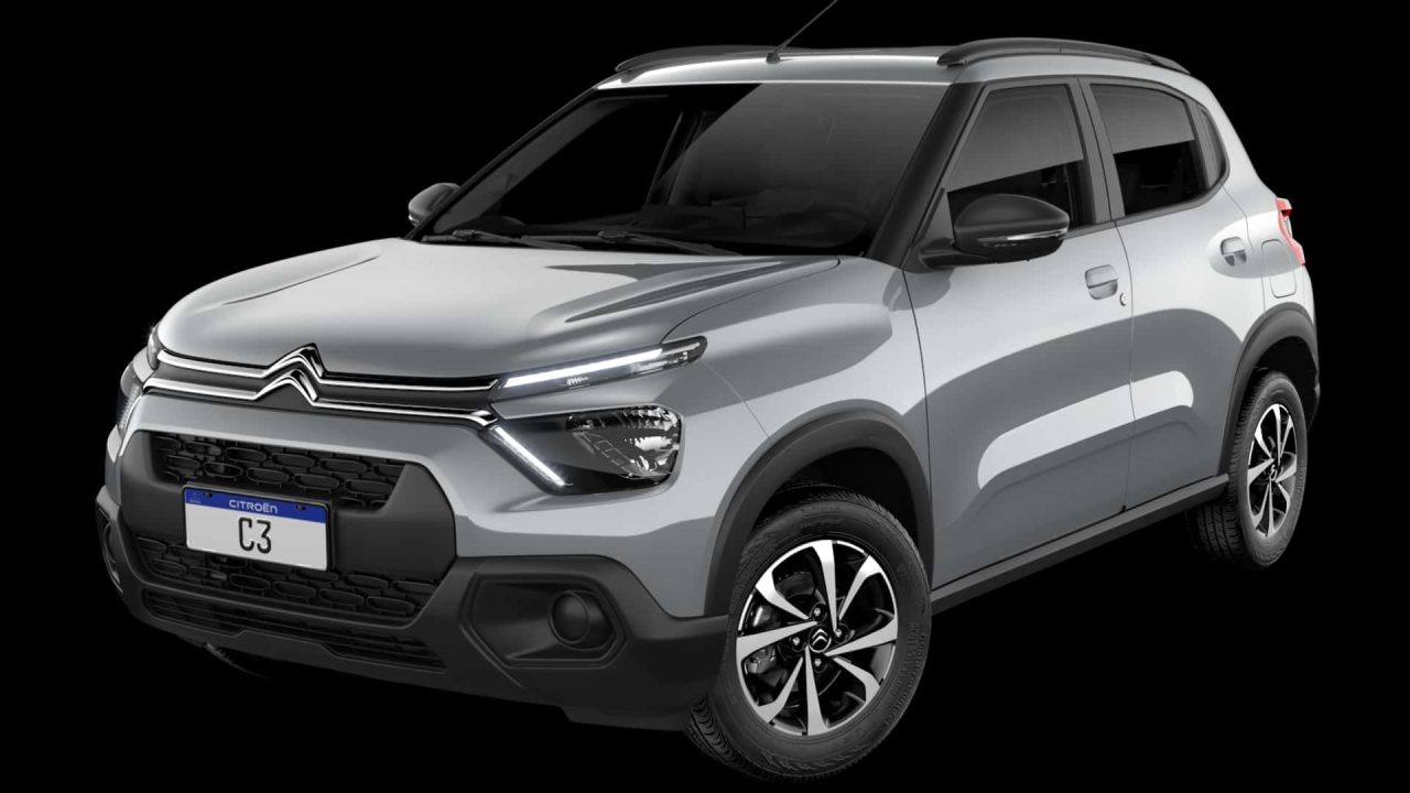 Citroën C3 ganha melhorias, fica mais eficiente e vira o carro mais barato do Brasil