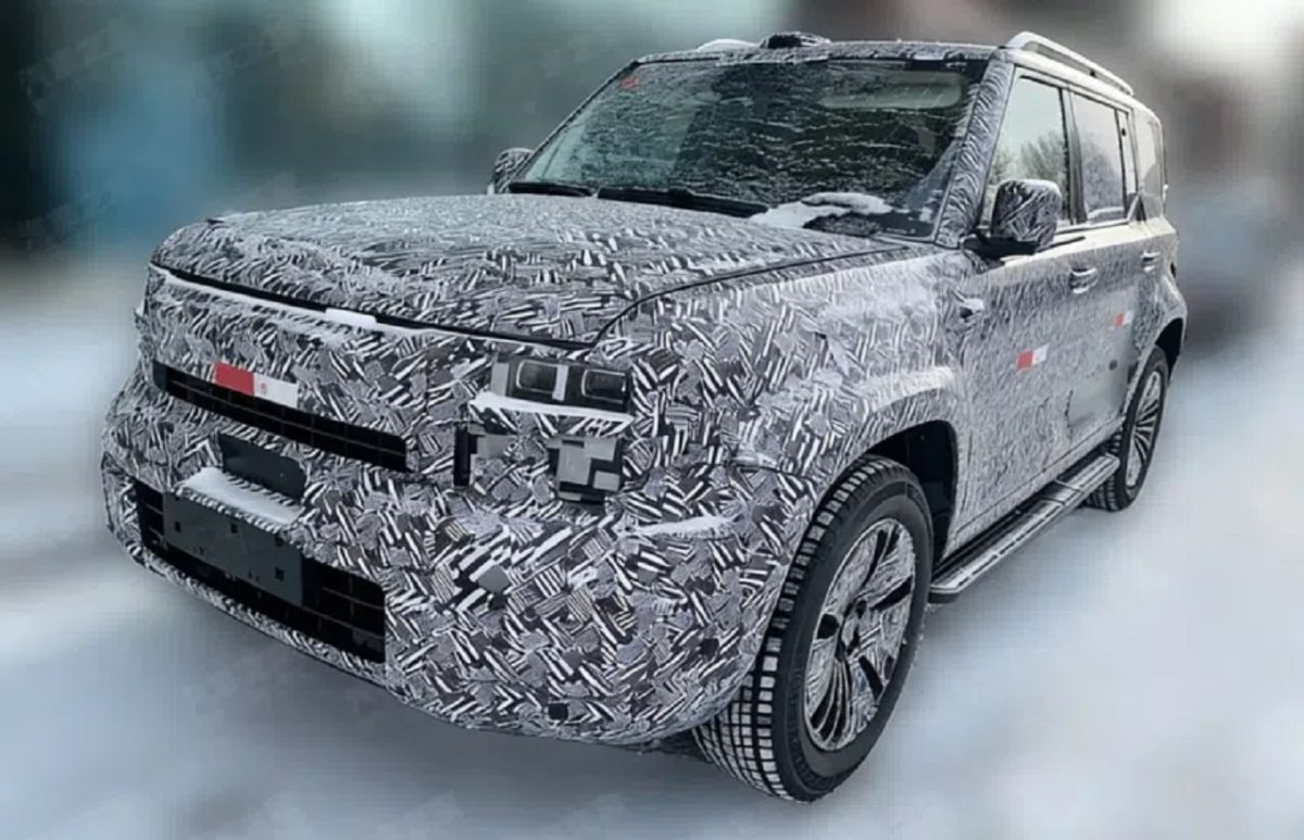 Novo SUV da Haval aparece em testes com design quadrado e espaço para seis ocupantes