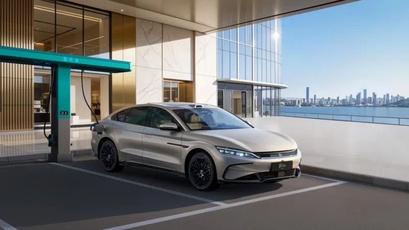 BYD lança Han EV Flash Charge Edition na China com foco em recarga ultrarrápida