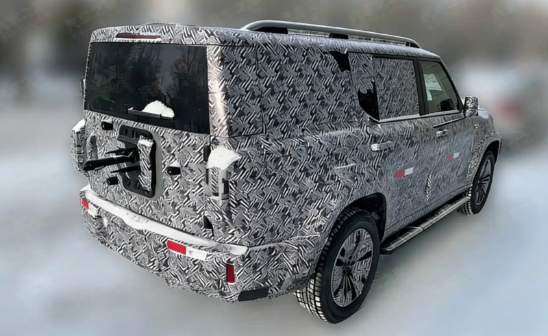 Novo SUV da Haval aparece em testes com design quadrado e espaço para seis ocupantes