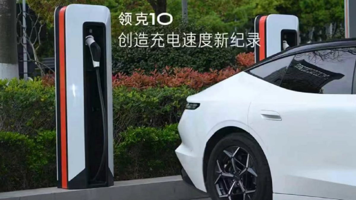Geely desafia a BYD e promete recarga de 10% a 70% em pouco mais de 4 minutos