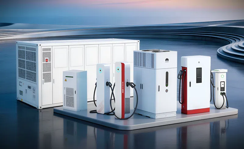 Huawei amplia sistema de 1.500 kW e mira integração com energia solar na corrida por recarga ultrarrápida