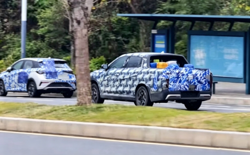BYD avança com picape rival da Toro e modelo é flagrado em testes na China
