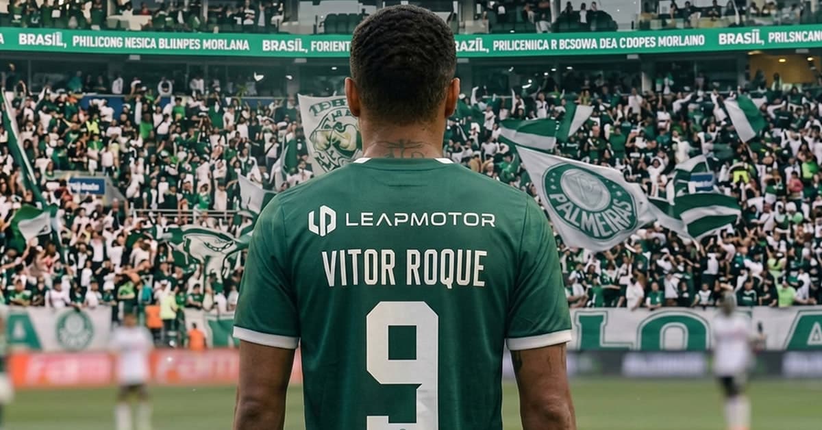 Leapmotor fecha acordo com Palmeiras e ocupará espaço nas costas do uniforme